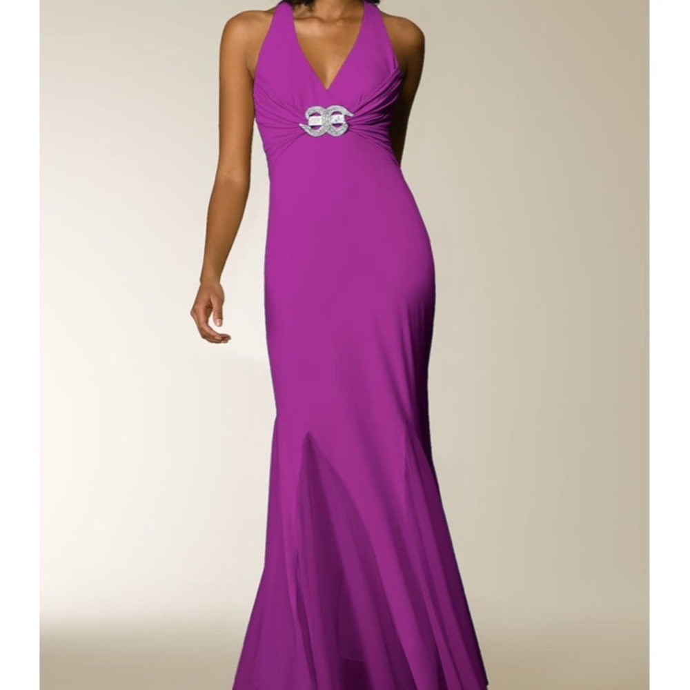 💕2xHP💕 NWT Mary L couture open back gown